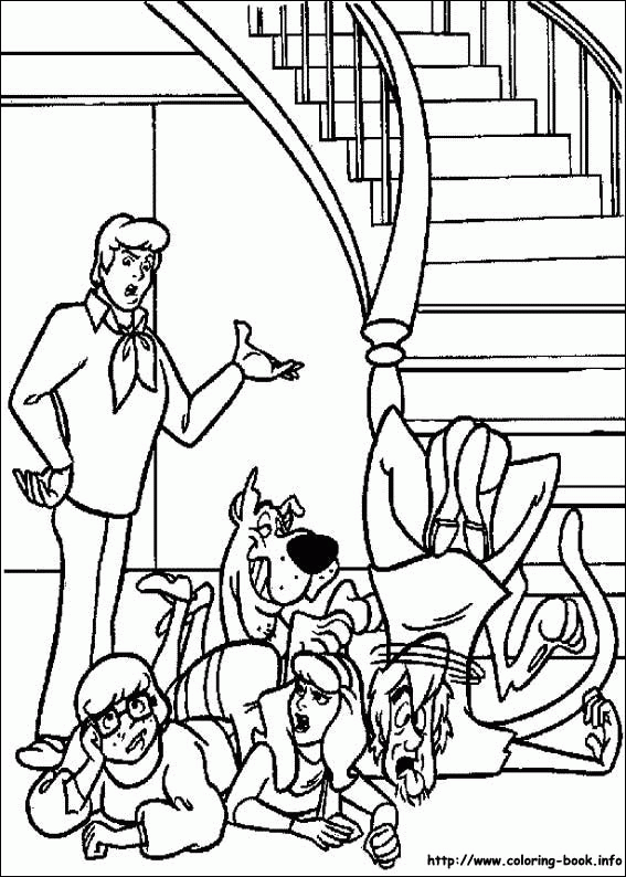 Scooby Doo kolorowanki